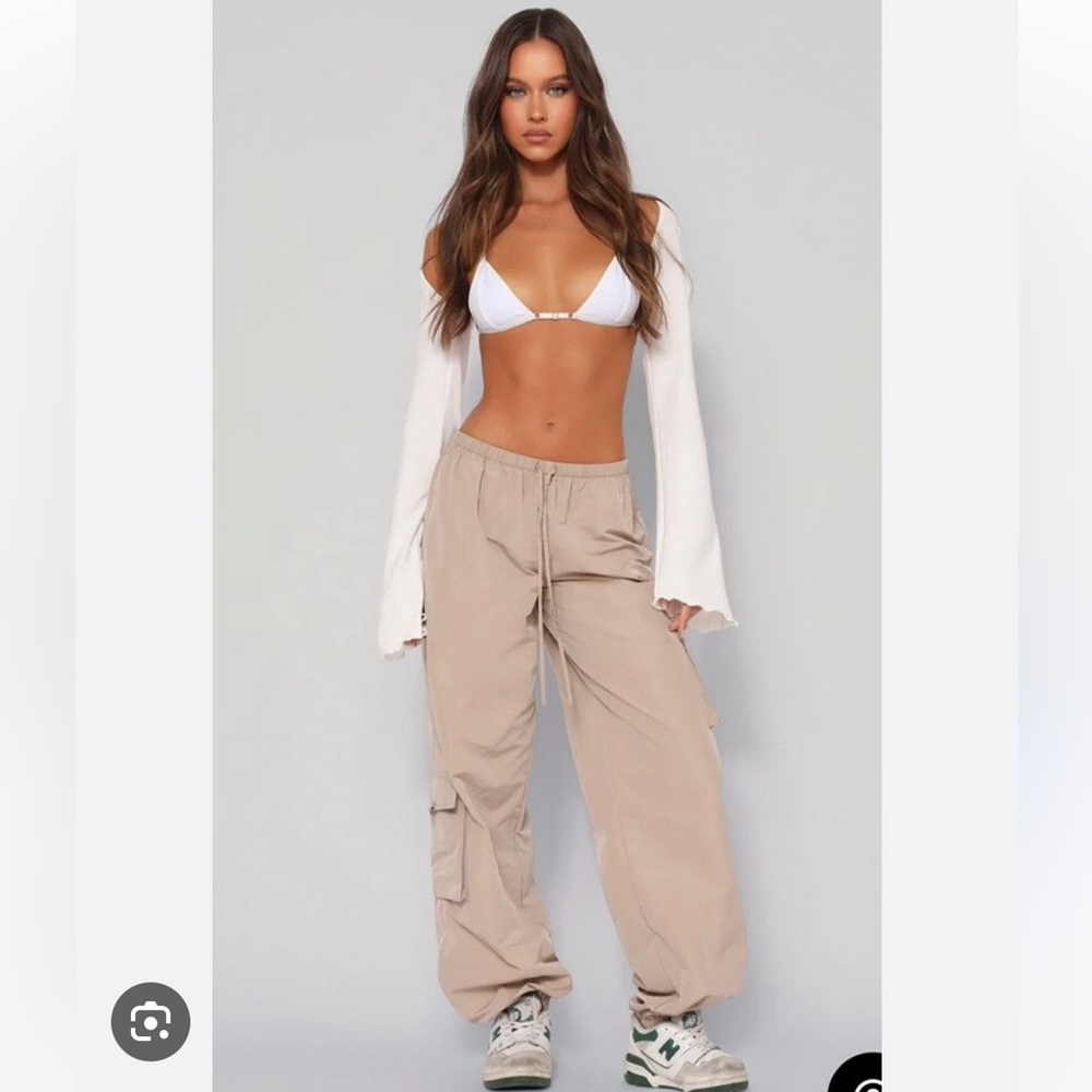 Tiger Mist Trinity Pant in Beige NEW WITH TAGS size small